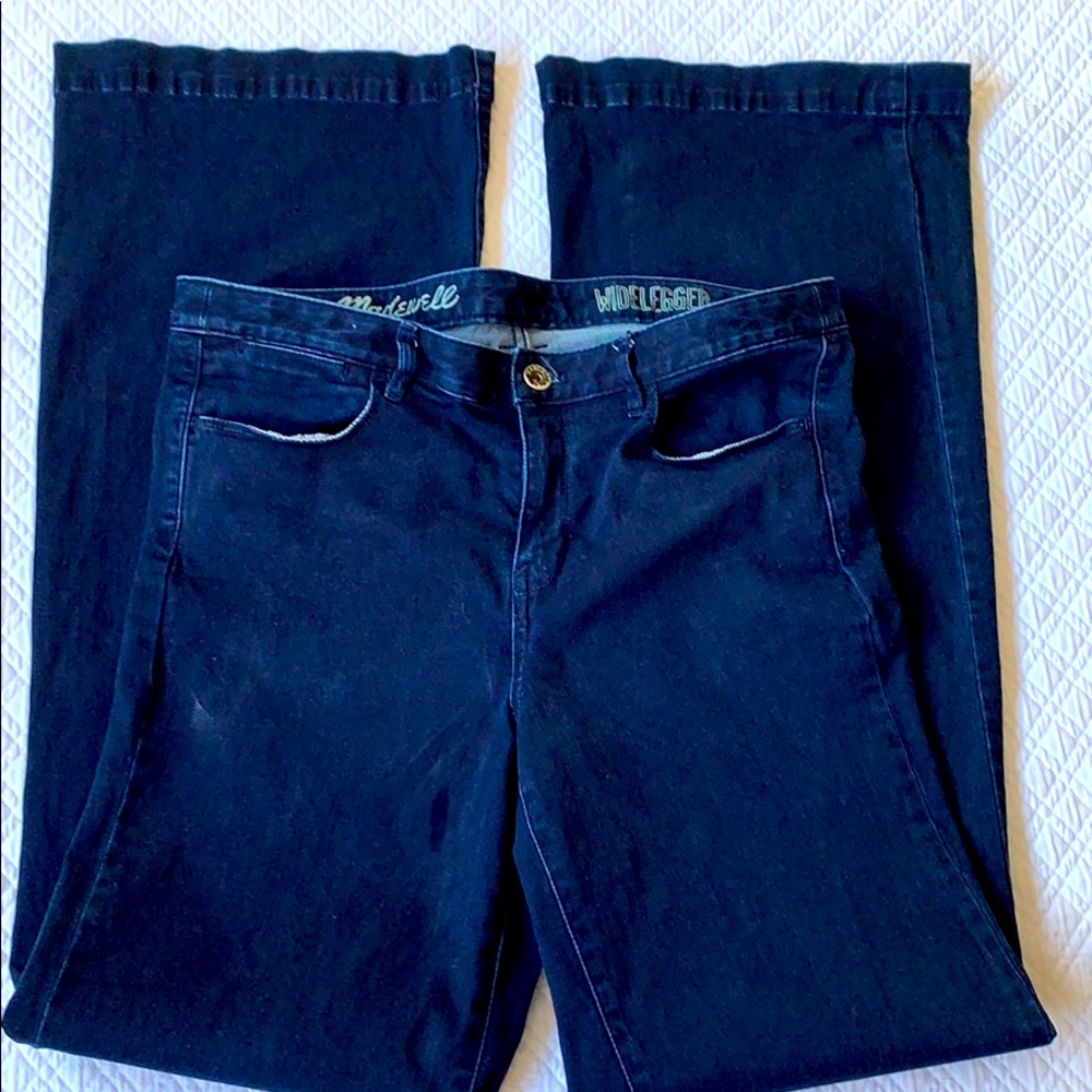 Madewell Widelegger Flare  Dark Wash Jean